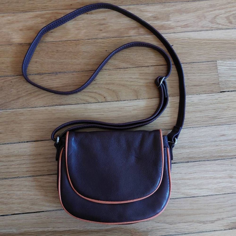 Osgoode Marley Cindy Mini Flap Leather Crossbody Purse